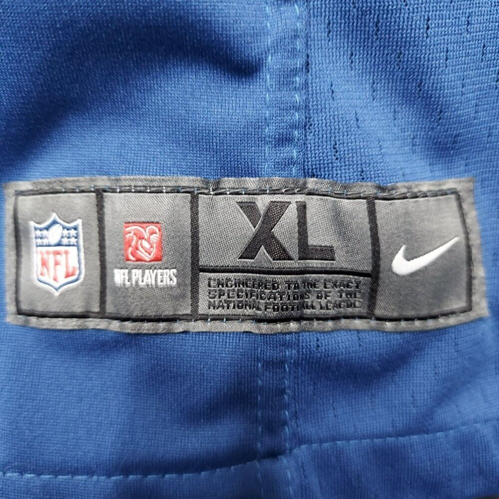 Andrew Luck NFL Colts Jersey XL Blue‎ Nike 100% Polyester - Picture 4 of 5